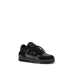 Axel Arigato Black Calf Leather Bos Taurus Athletic Sneakers