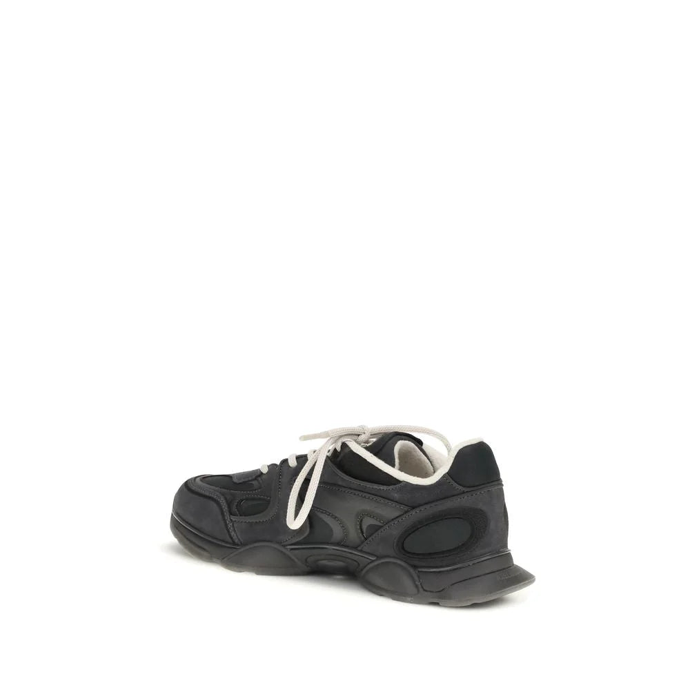 Axel Arigato Black Calf Leather Bos Taurus Chunky Sneakers - EU41/US8