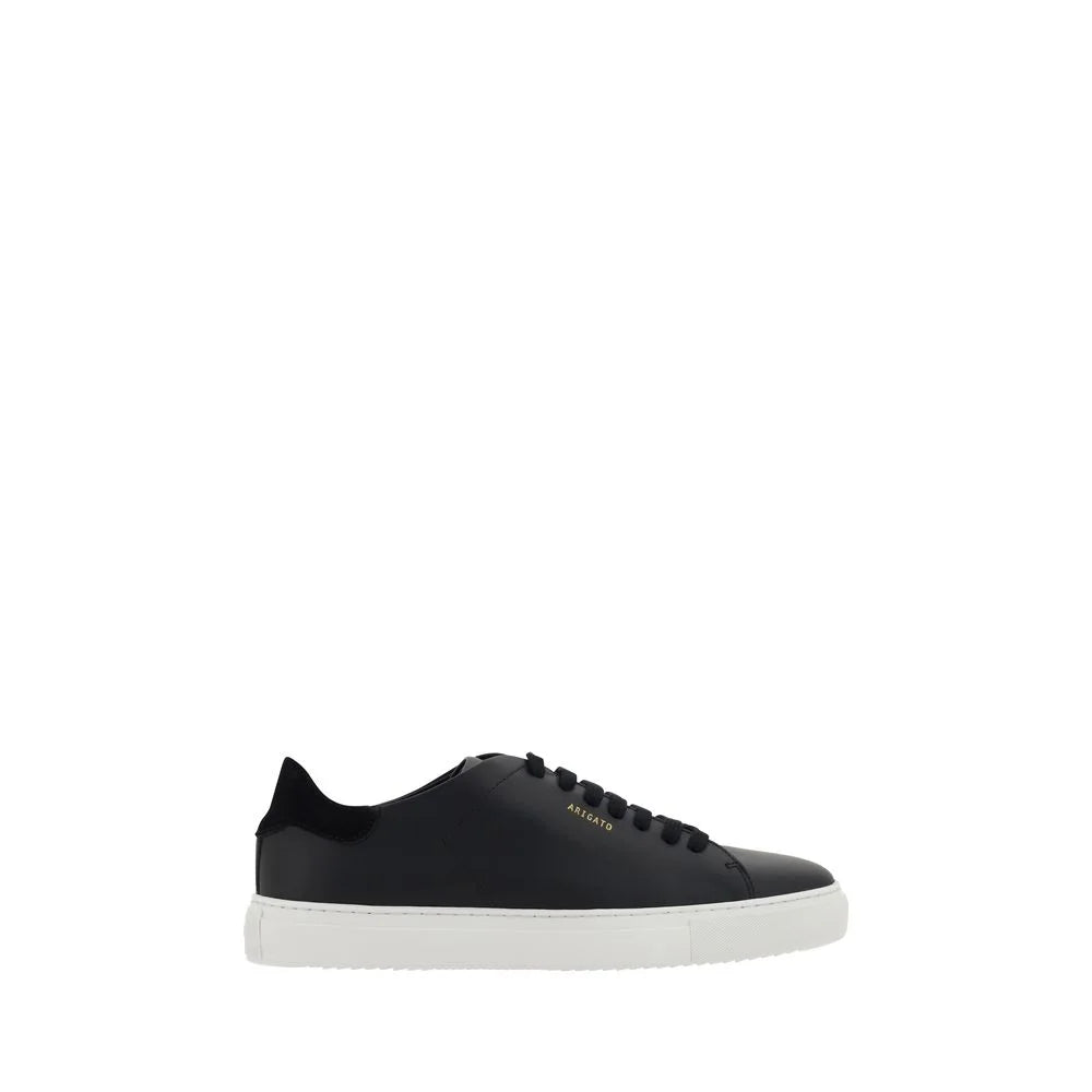 Axel Arigato Black Calf Leather Bos Taurus Low Top Sneakers