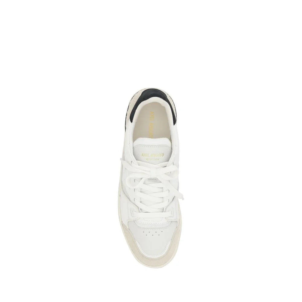 Axel Arigato White Calf Leather Bos Taurus Athletic Sneakers