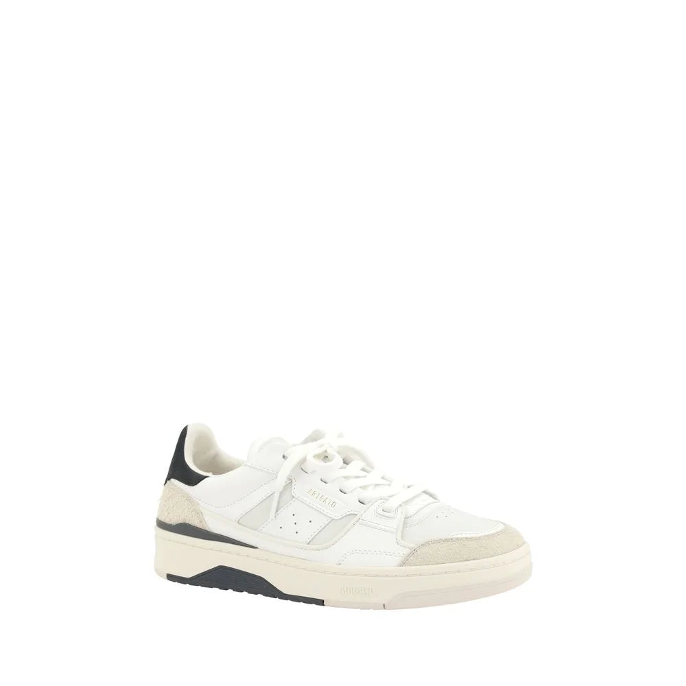 Axel Arigato White Calf Leather Bos Taurus Athletic Sneakers