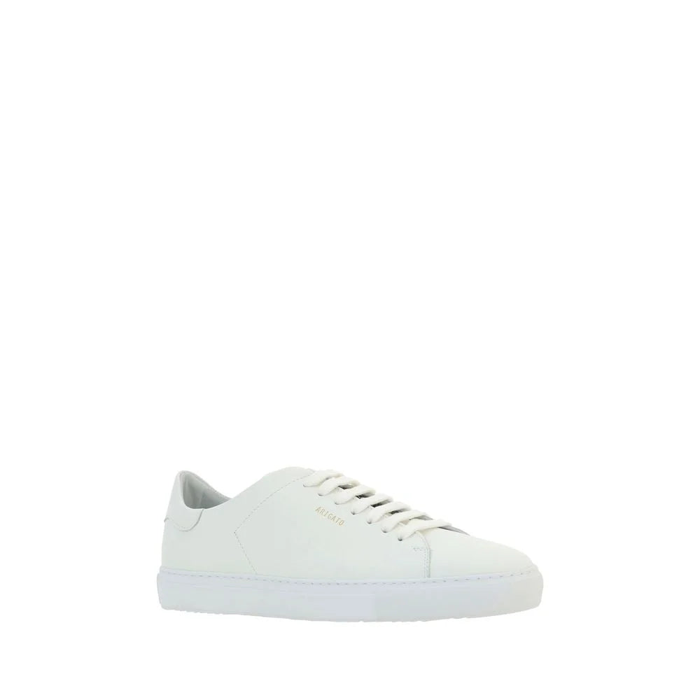 Axel Arigato White Calf Leather Bos Taurus Low Top Sneakers