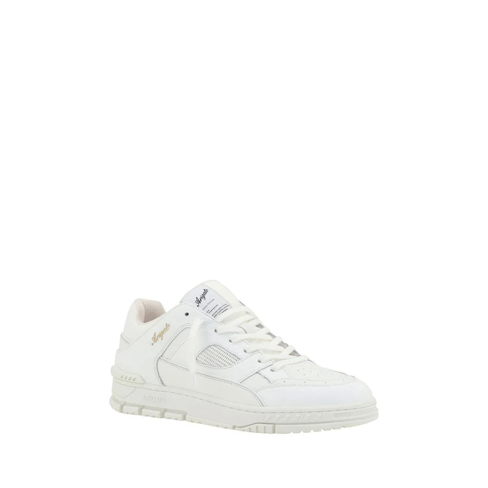 Axel Arigato White Calf Leather Bos Taurus Low Top Sneakers - EU44/US11