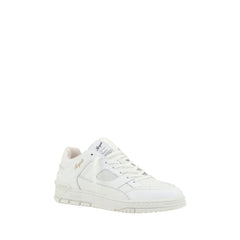 Axel Arigato White Calf Leather Bos Taurus Low Top Sneakers - EU44/US11
