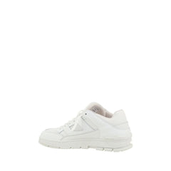 Axel Arigato White Calf Leather Bos Taurus Low Top Sneakers - EU44/US11
