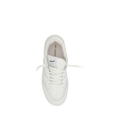 Axel Arigato White Calf Leather Bos Taurus Low Top Sneakers - EU44/US11