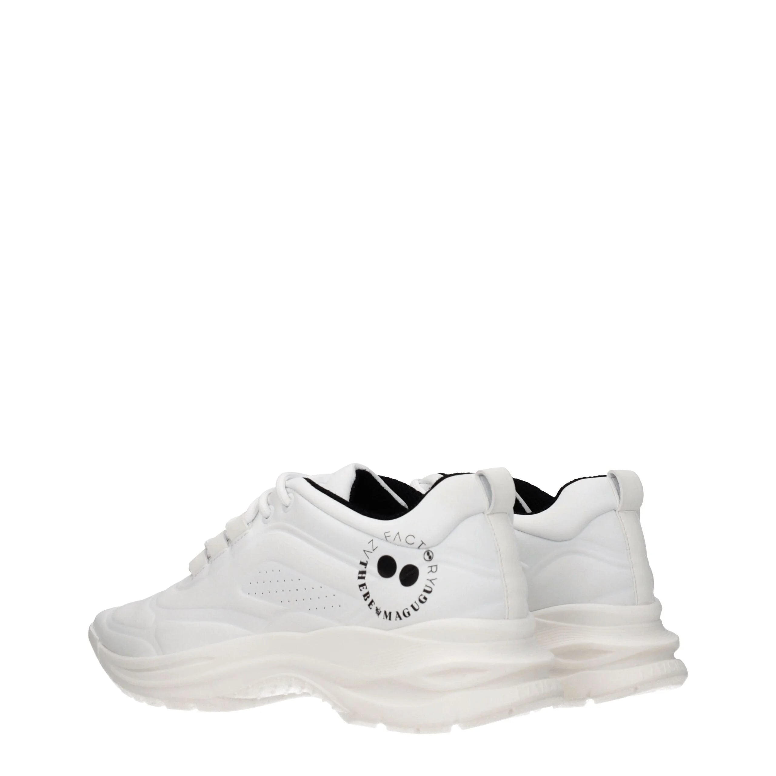 AZ Factory White Leather Sneakers