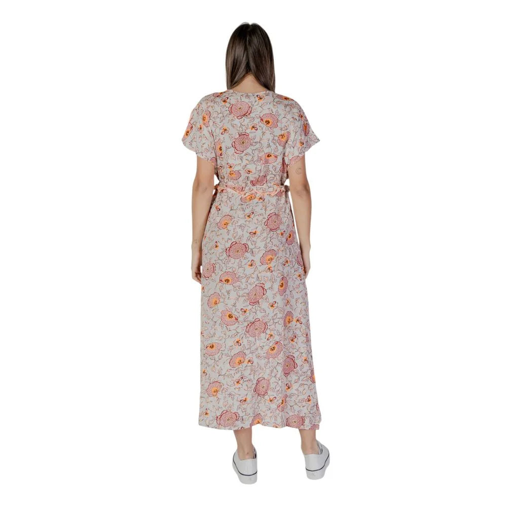 B.Young Multicolor Cotton Long - Dresses