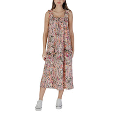 B.Young Multicolor Cotton Long - IT36|XXS - Dresses