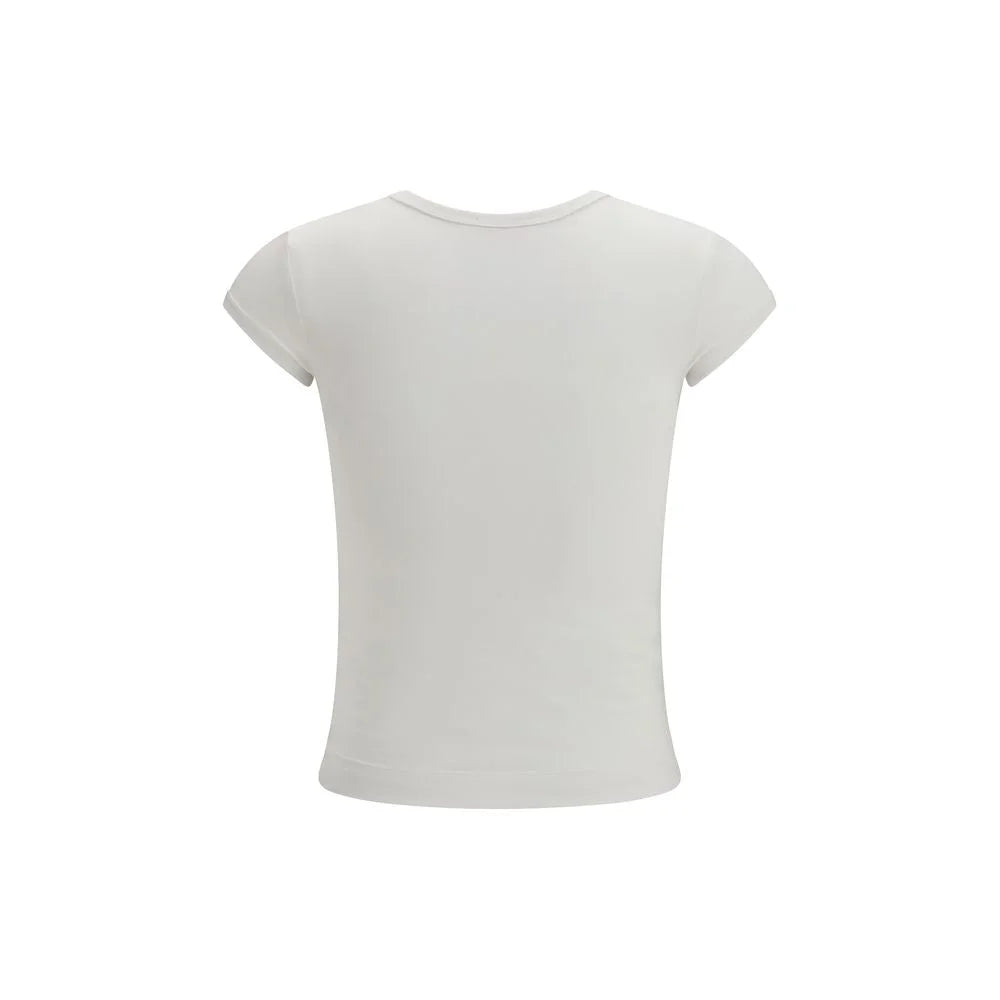 Diesel White Cotton T-Shirt