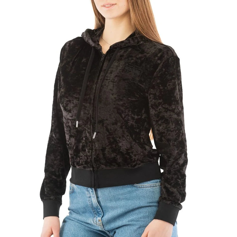 Moschino Black Polyester Sweatshirt - M