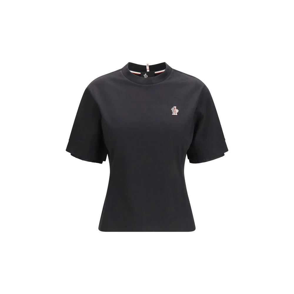 Moncler Grenoble Black Cotton T-Shirt