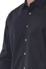 Bagutta Black Cotton Men Shirt - IT44 | XS - Shirts