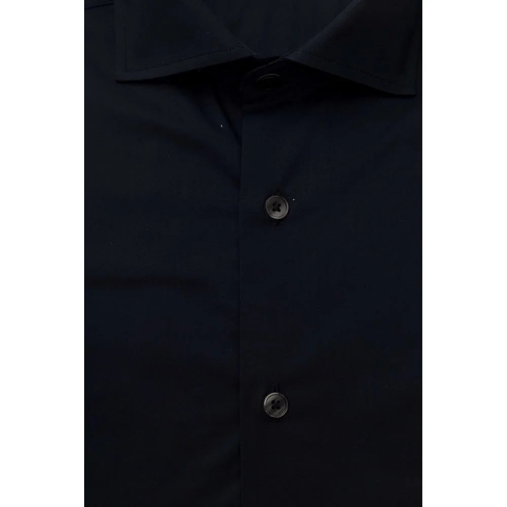 Bagutta Blue Cotton Men Shirt - Shirts