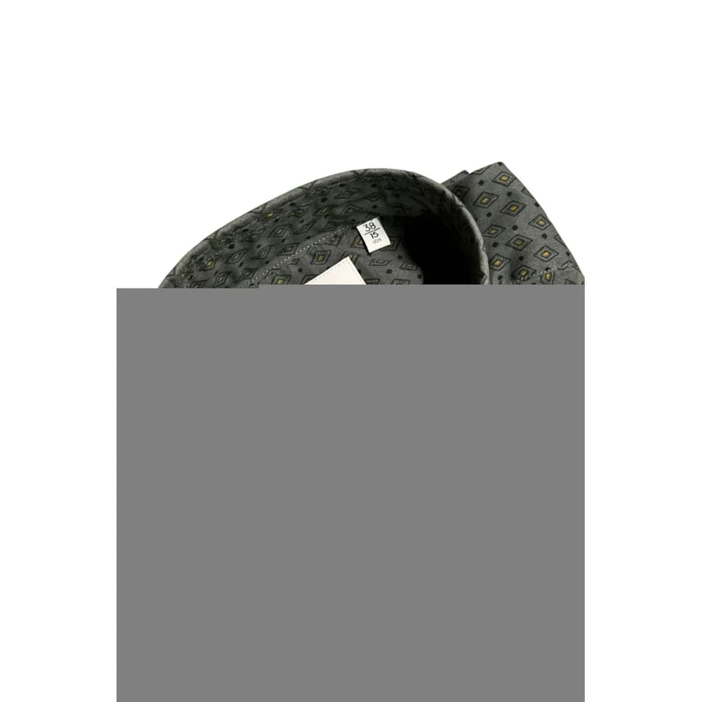 Bagutta Green Cotton Men Shirt - M