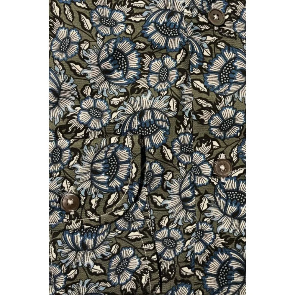 Bagutta Multicolor Cotton Men Shirt - M - Shirts