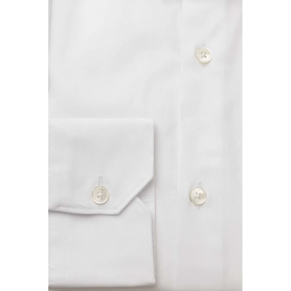 Bagutta White Cotton Men Shirt - Shirts