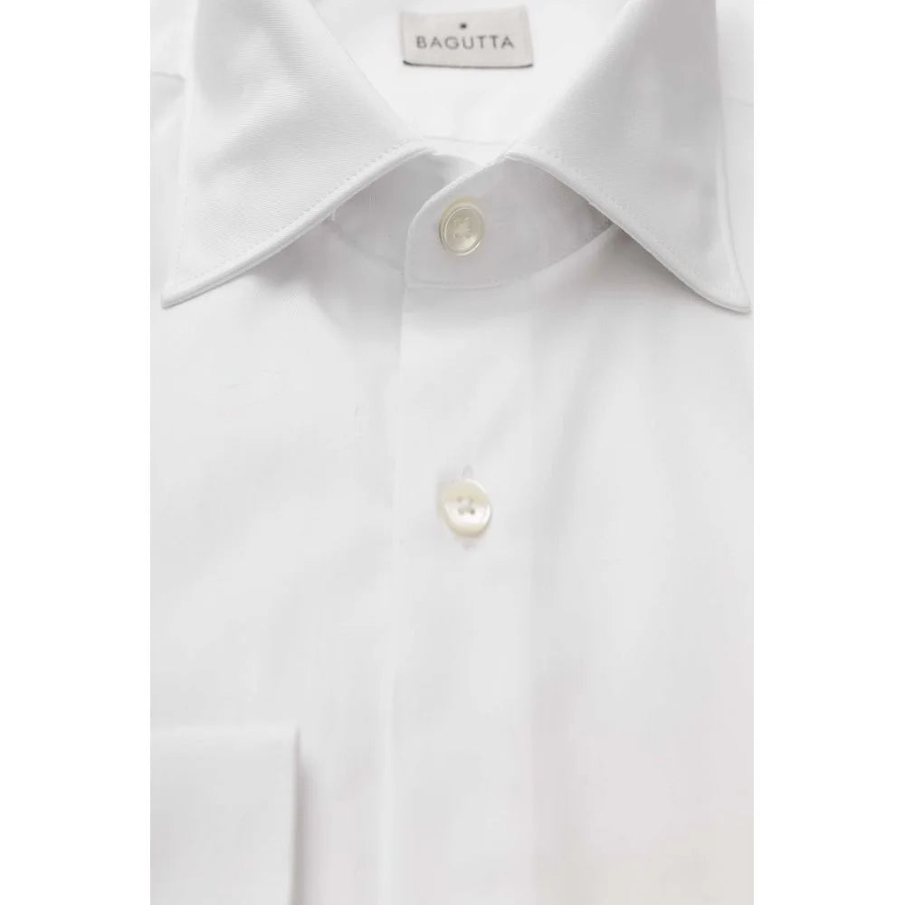 Bagutta White Cotton Men Shirt - Shirts