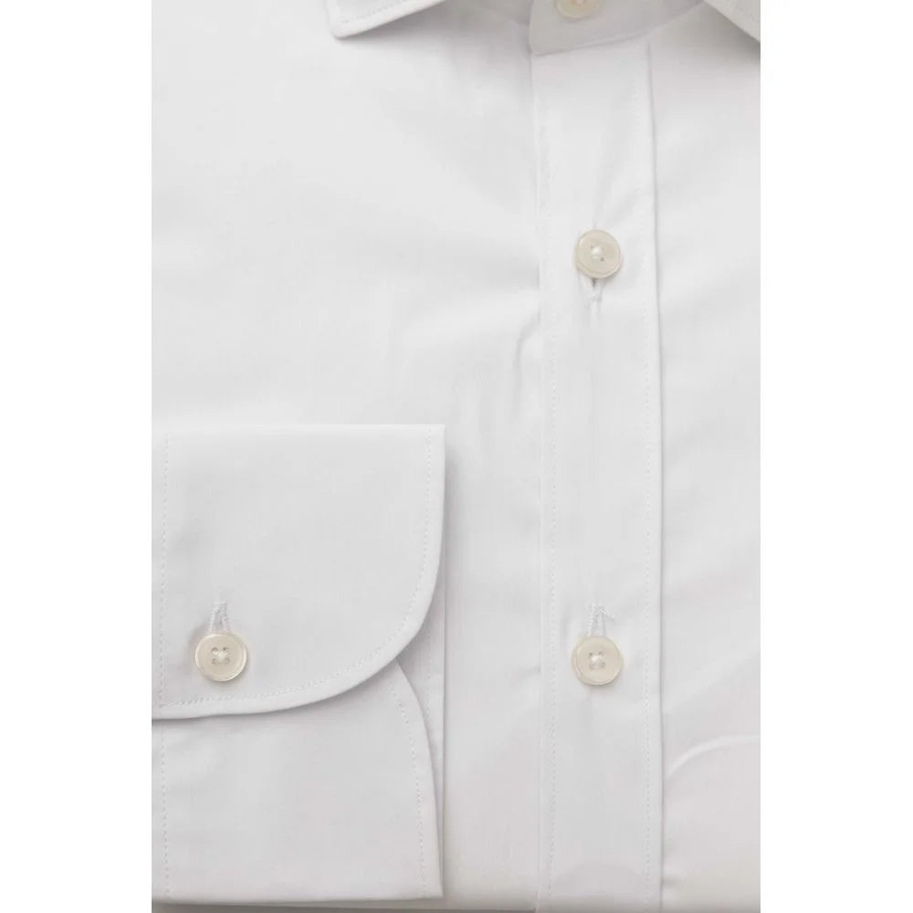 Bagutta White Cotton Men Shirt - XXL - Shirts