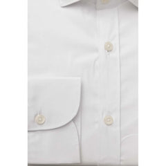 Bagutta White Cotton Men Shirt - XXL - Shirts
