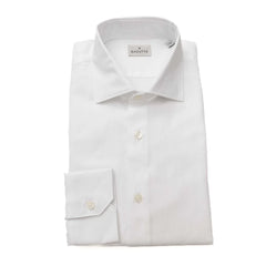 Bagutta White Cotton Men’s Classic Shirt - XXL - Shirts