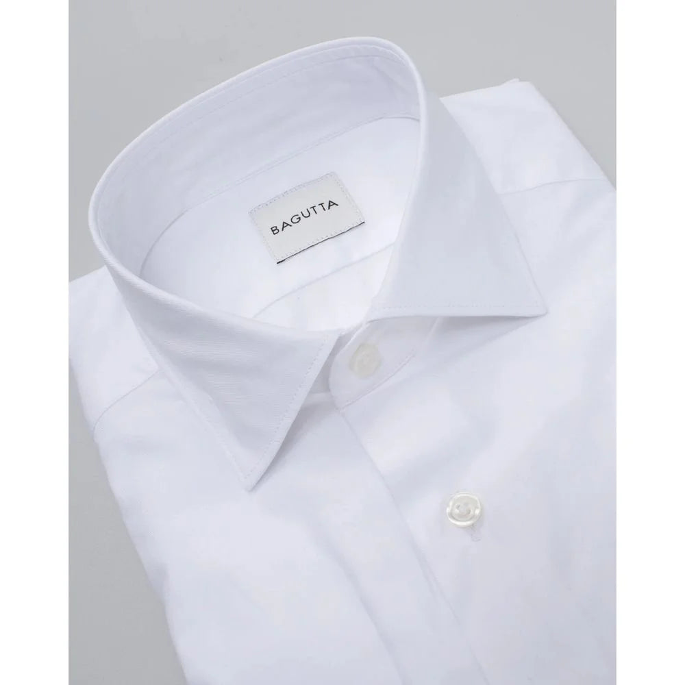 Bagutta White Cotton Shirt - Shirts
