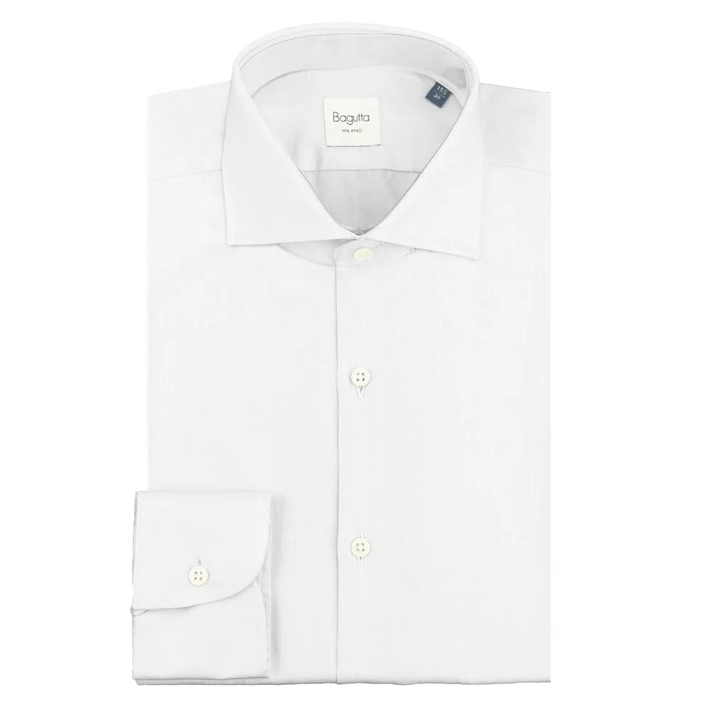 Bagutta White Cotton Shirt - Shirts