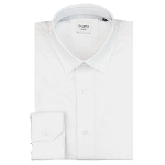 Bagutta White Linen Men Shirt - IT41 | L - Shirts