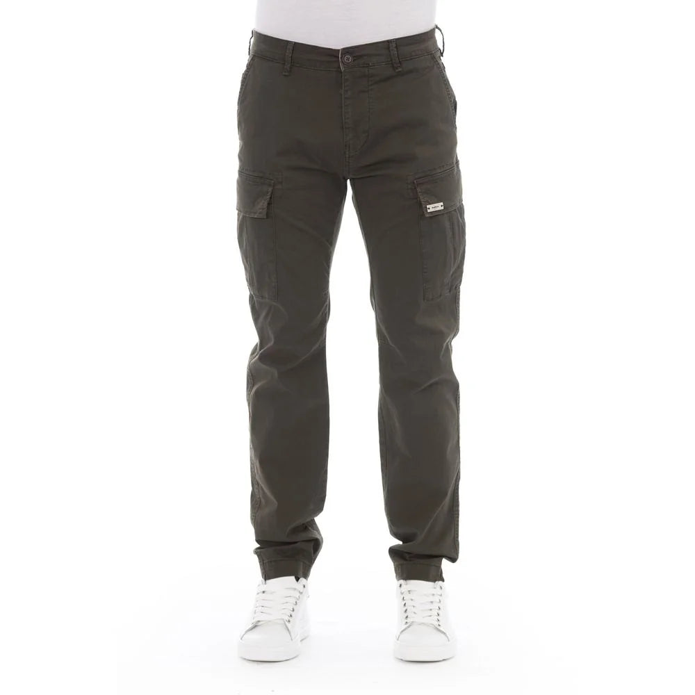 Baldinini Trend Army Cotton Men Cargo Trouser - W32 - Cargo Pants
