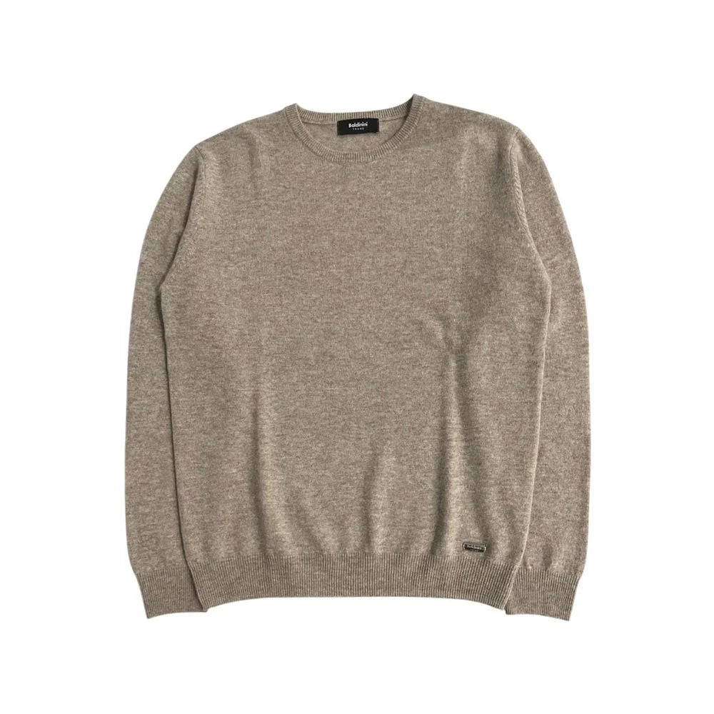 Baldinini Trend Beige Cashmere Men Sweater