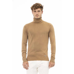 Baldinini Trend Beige Modal Men Sweater - Sweaters
