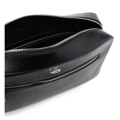 Baldinini Trend Black Calfskin Shoulder Bag - Cross Body Bags