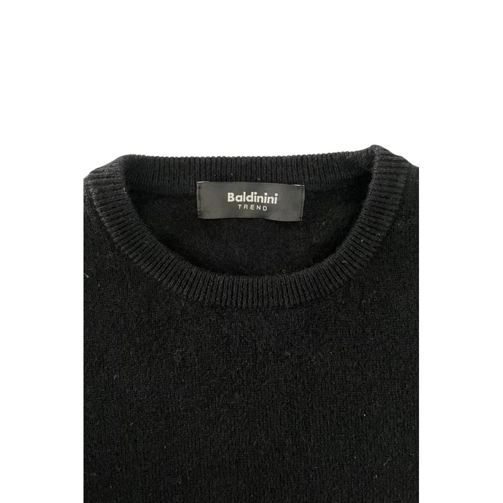 Baldinini Trend Black Cashmere Sweater