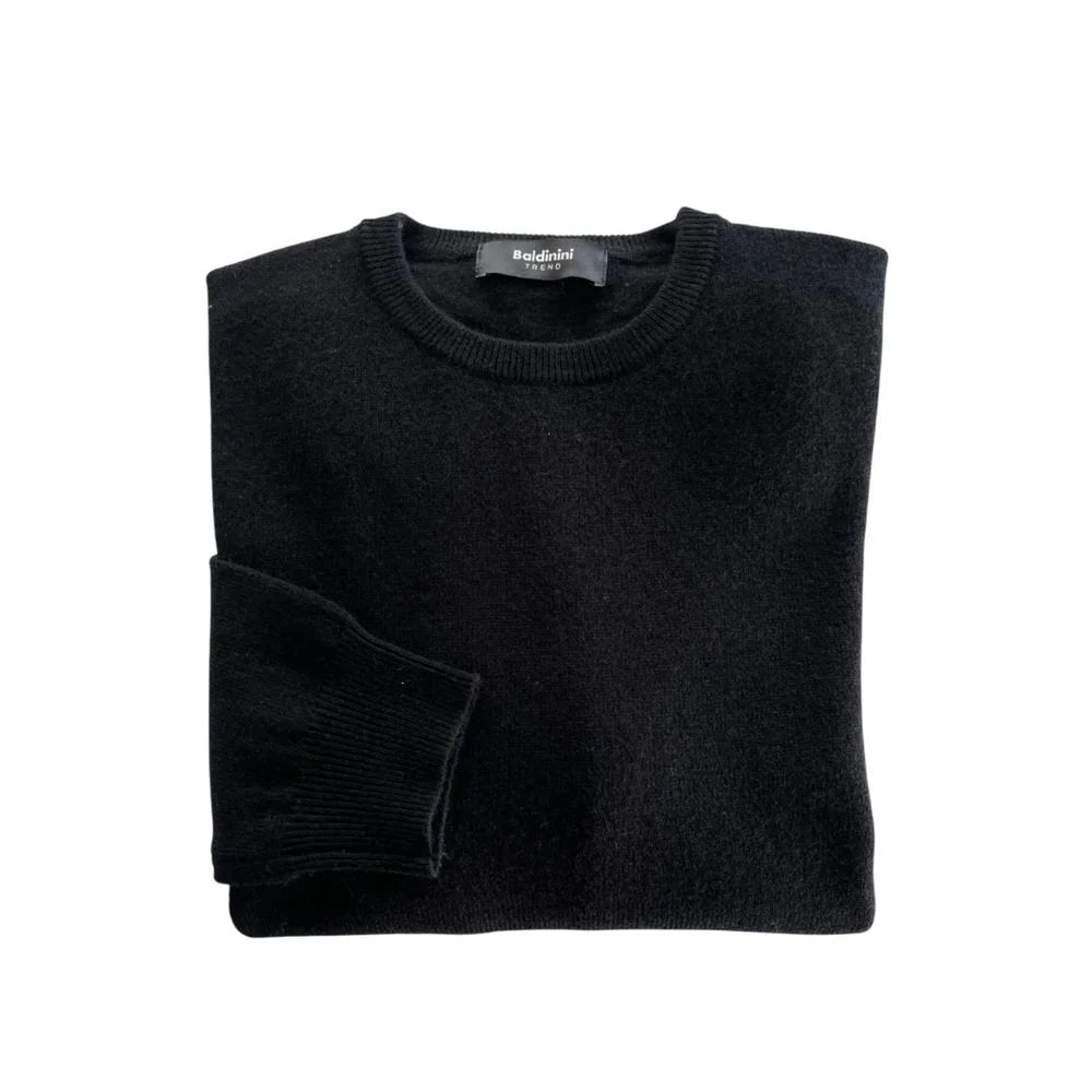 Baldinini Trend Black Cashmere Sweater