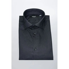 Baldinini Trend Black Cotton Men Shirt - Shirts