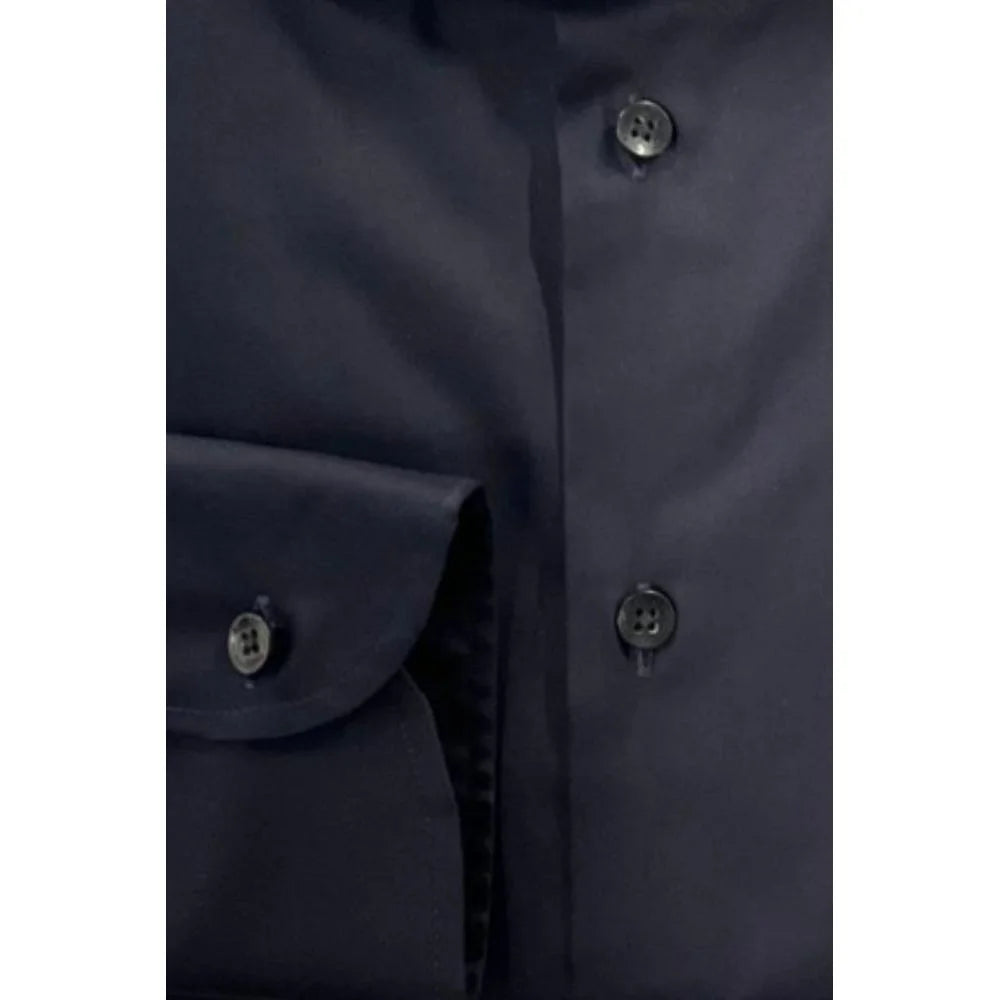 Baldinini Trend Black Cotton Shirt