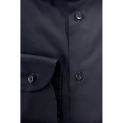 Baldinini Trend Black Cotton Shirt