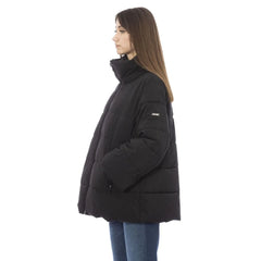 Baldinini Trend Black Polyamide Women Jacket - 3XL - Puffer Jackets