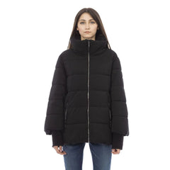 Baldinini Trend Black Polyamide Women Jacket - 3XL - Puffer Jackets