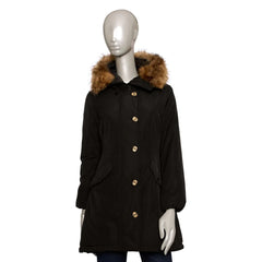 Baldinini Trend Black Polyester Women Jacket - Overcoats