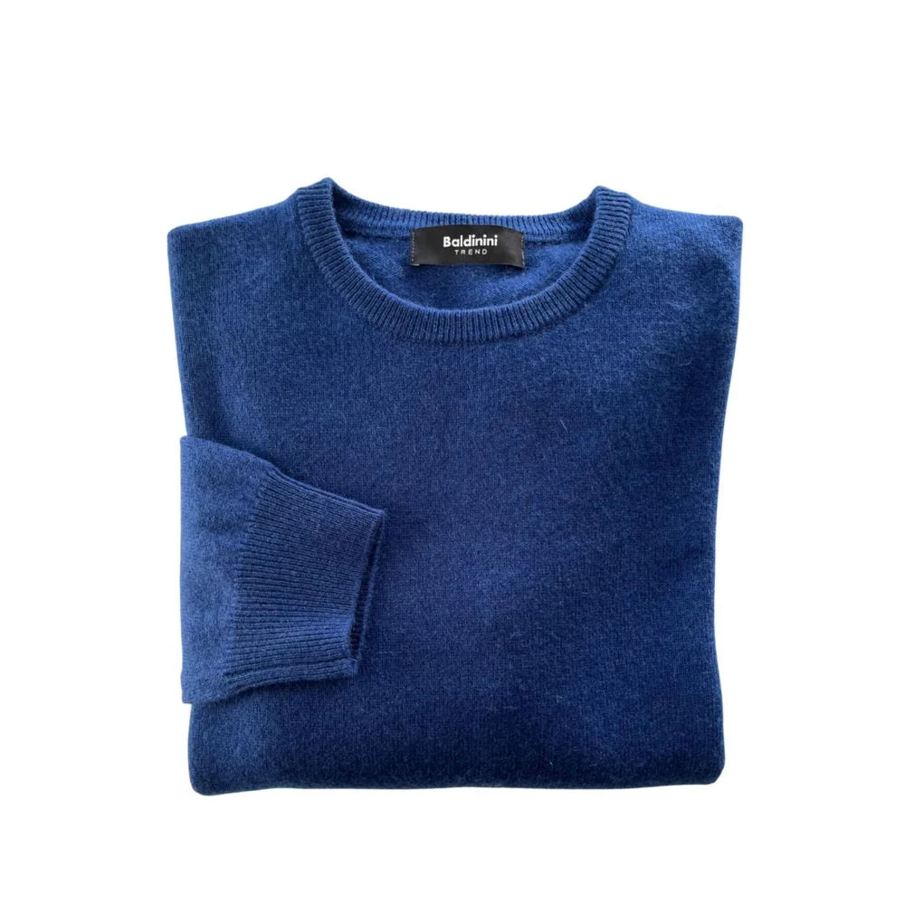 Baldinini Trend Blue Cashmere Sweater