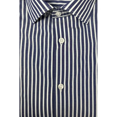 Baldinini Trend Blue Cotton Men Shirt