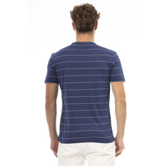 Baldinini Trend Blue Cotton Men T-Shirt - T-Shirts