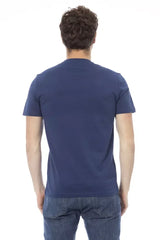 Baldinini Trend Blue Cotton Men T-Shirt - XS - T-Shirts