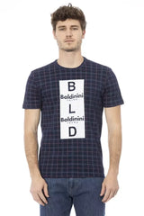 Baldinini Trend Blue Cotton Men T-Shirt - XS - T-Shirts