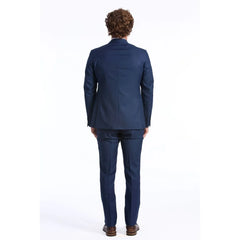 Baldinini Trend Blue Wool Men Blazer - IT48 | M - Sport Jackets