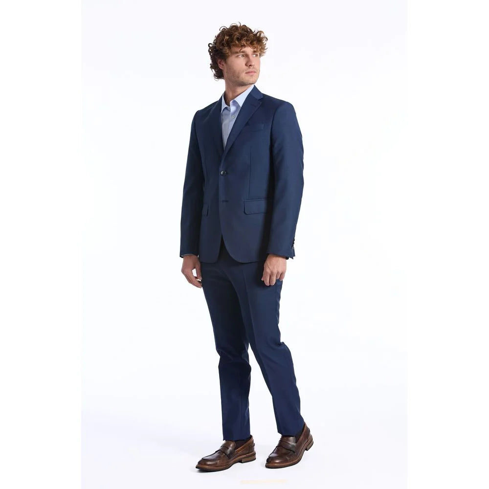 Baldinini Trend Blue Wool Men Blazer - IT48 | M - Sport Jackets