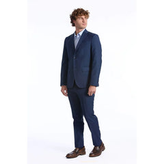 Baldinini Trend Blue Wool Men Blazer - IT48 | M - Sport Jackets
