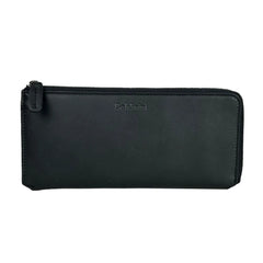 Baldinini Trend Elegant Black Leather Travel Organizer - Wallets