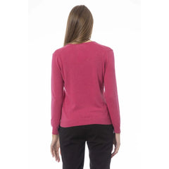 Baldinini Trend Fuchsia Cashmere Women Sweater - XL - Sweaters